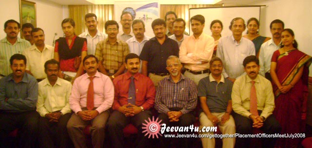 Placement Officers Meeting at Hotel Avenue Centre, Kochi